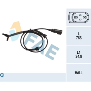 Comparateur de prix : Capteur De Vitesse De Roue Abs Fae 78259f