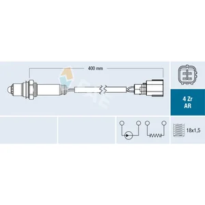 Comparateur de prix : FAE Sonde lambda pour TOYOTA: RAV4, Camry (Ref: 75619)