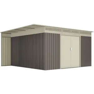 Abri de jardin Premium Hoggar Uppsala - 13.22 m2 - Garantie 10 ans - 3... pas cher