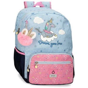 Enso Dreams come true Sac à dos scolaire pour ordinateur portable Multicolore 32x42x14 cms Polyester