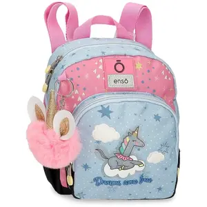 Enso Dreams come true Petit sac à dos Multicolore 19x23x8 cms Polyester pas cher