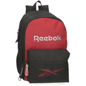 Reebok Portland Sac à Dos Double Compartiment Noir 31 x 44 x 15 cm Polyester 20,46 l, Noir, Talla única, Sac à Dos Double Compartiment pas cher
