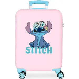 DISNEY Stitch Fille Bagage - Bagage pour Enfant, Rose, Taille Unique