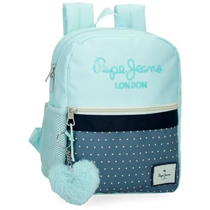 Pepe Jeans Dalma Sac à dos décontracté bleu 24 x 28 x 10 cm Polyester ... pas cher