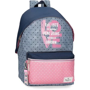 Pepe Jeans Sac à Dos Junior Adapt. Noni Denim 42 Cm 23l pas cher