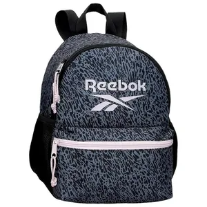 Sac à dos Reebok Leopard 44cm gris noir pas cher