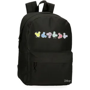 Joumma Disney Mickey Heads Sac à dos scolaire 15,6" Noir 31,5 x 45 x 1... pas cher