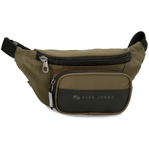 Pepe Jeans Jarvis Sac à Main, Vert foncé, 30x13x5 cms, Sac BananeVendu paramazon