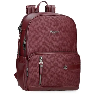 Pepe Jeans Sac à Dos Adapt. Sprig Burgundy 13l pas cher