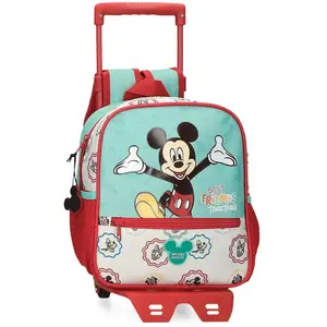 Disney Valise à Roulettes Mickey Best Friends Together pas cher