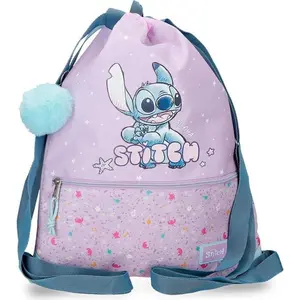 Disney Joumma Lovely Stitch Sac à dos Sac à dos Violet 35 x 46 cm Poly... pas cher