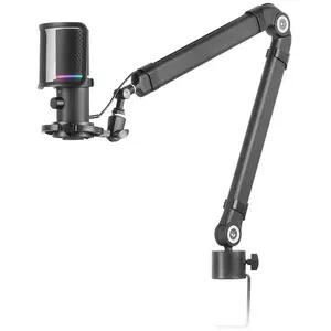 Comparateur de prix : MARSGAMING Microphone de Studio Professionnel MMIC-XT Noir Haute Définition 192Khz ARGB