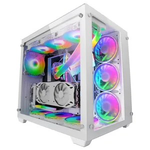 Comparateur de prix : Mars Gaming MCV3W unité centrale Tower Blanc