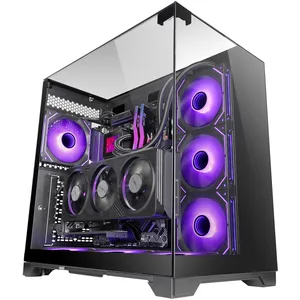 mars-gaming Boîtier Mars Gaming Mc-vision Triple ATX sans cadre en ver... pas cher