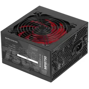 Comparateur de prix : MARSGAMING Mars gaming mpiii750 fuente alimentación pc 750w atx 85% eficiencia