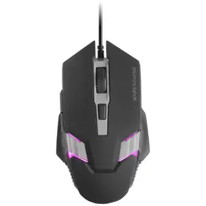 Comparateur de prix : Mars Gaming MMM024 RGB Souris de jeu Capteur optique de flux 4000 DPI Noir