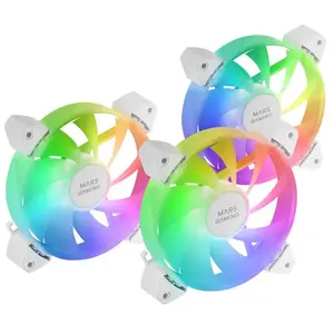 Comparateur de prix : Mars Gaming MF-3A Boitier PC Ventilateur 12 cm Blanc 3 pièce(s)