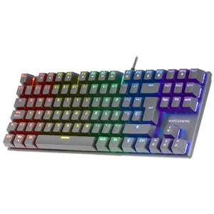 MARSGAMING Clavier Gamer mécanique (Brown Switch) Mars Gaming MK80 RGB (Noir)