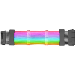 Câble d'extension Mars Gaming MCA-24 ARGB 24 broches ATX pour carte mère 265 mm pas cher