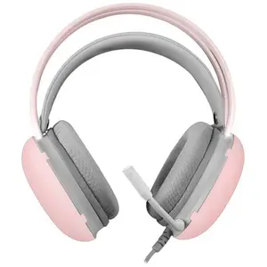 Comparateur de prix : MARSGAMING Mars Gaming MH-GLOW Casque de jeu 360 Full Chroma RGB Rose