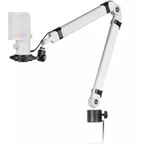 Comparateur de prix : MARSGAMING Microphone de Studio Professionnel MMIC-XT Blanc Haute Définition 192Khz ARGB