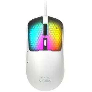 Souris Mars Gaming MM-VIPER USB-A USB-C 12800 DPI Blanc RGB Chroma pas cher