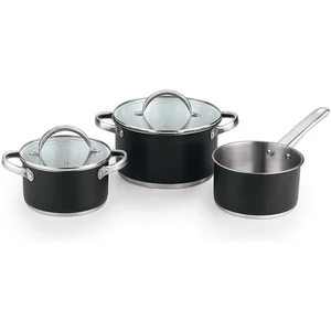 Comparateur de prix : Batterie de Cuisine San Ignacio Noir 5 Pièces