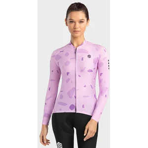 Femme Cyclisme maillot vélo manches longues M2 Annie Siroko Lavande XL pas cher