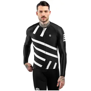 Comparateur de prix : Homme Cyclisme maillot vélo manches longues M2 Leader Siroko Noir M
