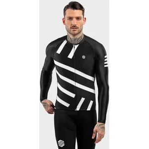 Homme Cyclisme maillot vélo manches longues M2 Leader Siroko Noir XS pas cher
