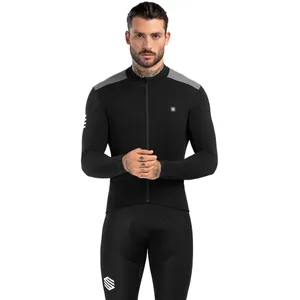 Comparateur de prix : SIROKO - Maillots Vélo Thermique à Manches Longues SRX M4 Fleet Moss - XXL - Noir/Gris