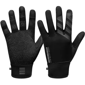 Homme et Femme Cyclisme Gants vélo d'hiver Vestkapp Siroko Noir TU pas cher