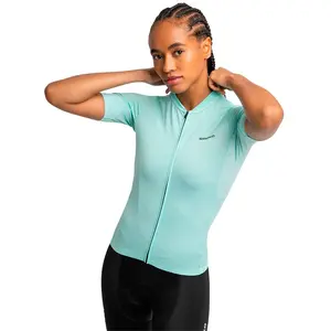 Siroko Maillot velo manches courtes en tissu recycle femme cyclisme m6... pas cher