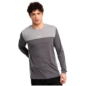 Siroko Maillot vtt manches longues homme cyclisme mtb endo gray gris pas cher