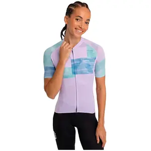 Siroko Maillot velo ultraleger femme cyclisme m3 radiant pourpre pas cher
