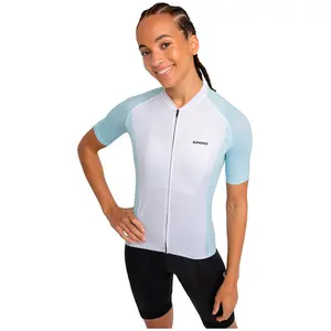 Siroko Maillot velo ultraleger femme cyclisme m3 cielo blanc pas cher