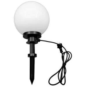 FABRILAMP Brochette d'extérieur > E27 (230V) IP44 Ø20x51,5cm coloris noir pas cher