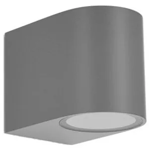 Comparateur de prix : Fabrilamp - Applique d'extérieur Gazelle 1xgu10 gris ip44 8x7x9 cm