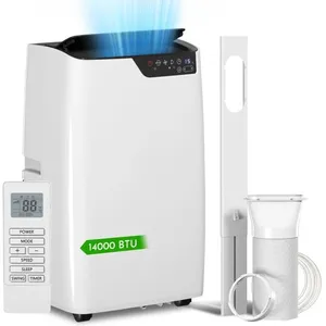 Climatiseur mobile réversible - 14000 btu 3500 frigories  1500w