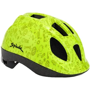 Comparateur de prix : Spiuk Kids LED Casque Jeunesse Unisexe, Jaune, XS/S (46/53 cm) EU