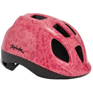 Comparateur de prix : Spiuk Kids LED Casque Jeunesse Unisexe, Rose, XS/S (46/53 cm) EU