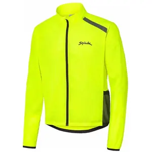 Veste coupe vent unisexe spiuk anatomic jaune fluo pas cher