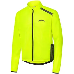 Veste coupe vent unisexe spiuk anatomic jaune fluo pas cher