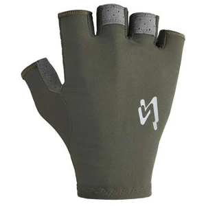 Gants Spiuk Anatomic vert foncé logo blanc - L pas cher