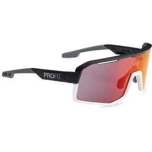 Spiuk LUNETTES PROFIT 3 LENTILLES ROUGE UNISEXE NOIR/BLANC pas cher