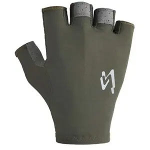 Gants Spiuk Anatomic vert foncé logo blanc - XXL pas cher