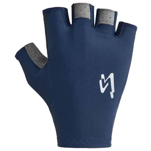 Gants Spiuk Anatomic bleu logo blanc - S pas cher