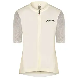 Maillot Spiuk Anatomic manche courte blanc crème gris femme - L