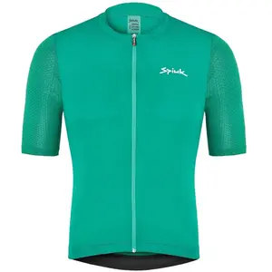 Comparateur de prix : Maillot Spiuk Anatomic manche courte vert turquoise - M