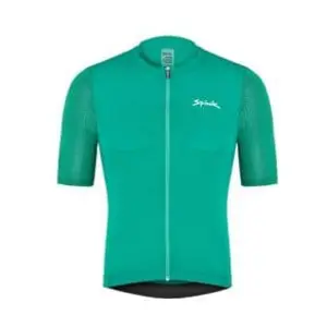 Maillot Spiuk Anatomic manche courte vert turquoise - L pas cher